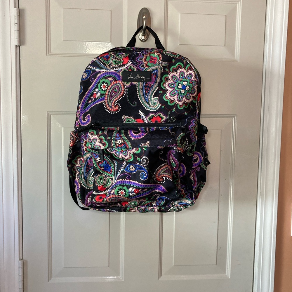 Vera Bradley Kiev Paisley Campus Backpack